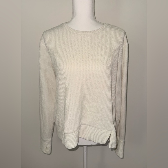 Nine West Cream Crew Neck Sweater - Picture 1 of 3